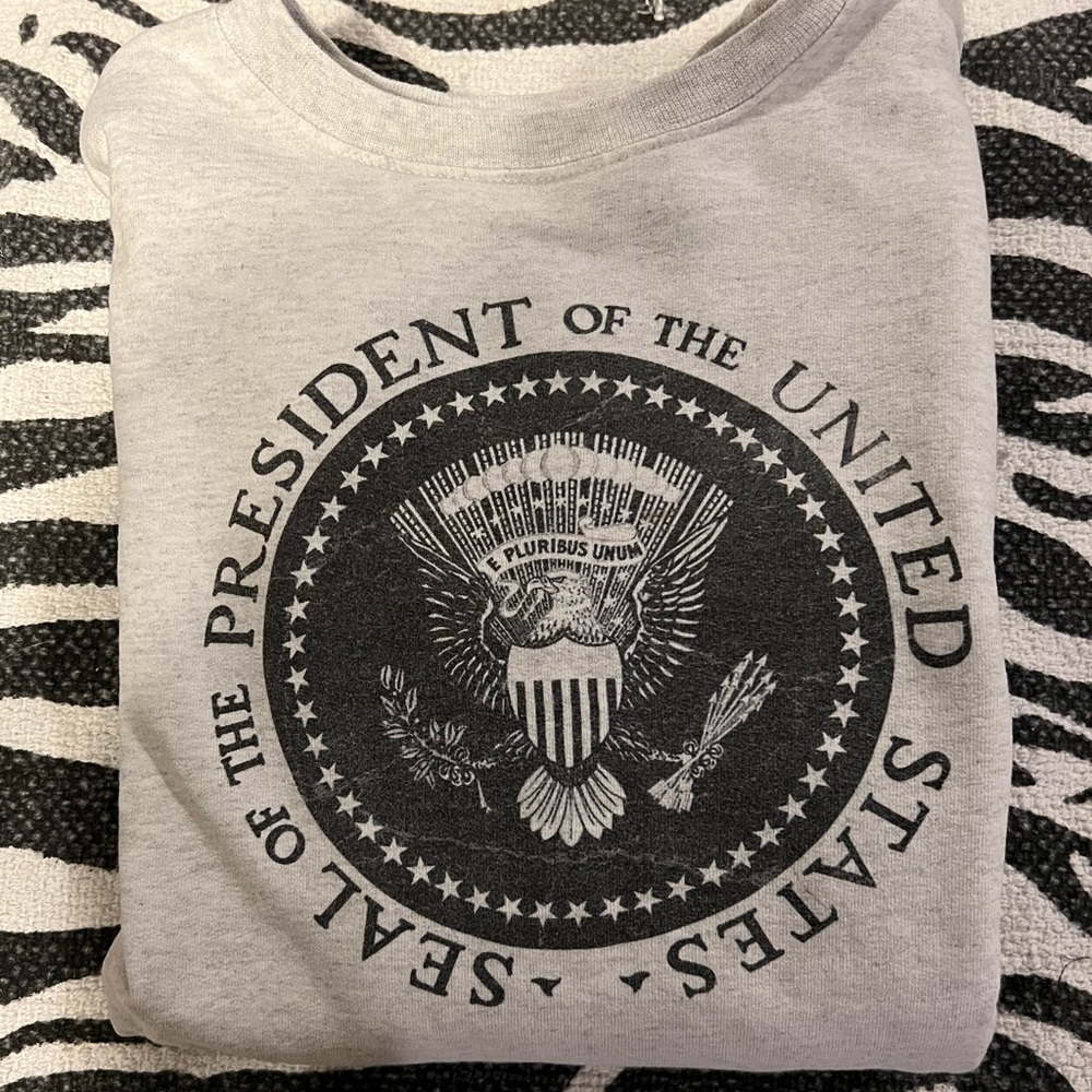 Vintage United States Of America President Long sleeve top